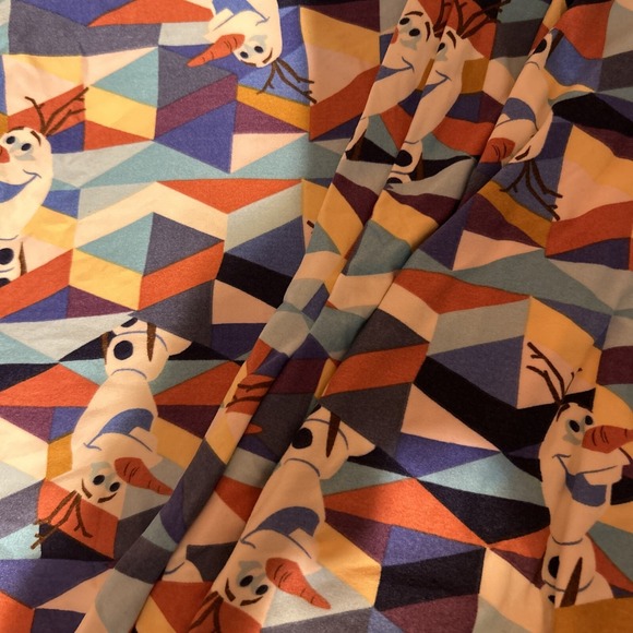 NEW LuLaroe Leggings Pants TC Disney Frozen‎ Olaf Leggings. - Picture 1 of 2